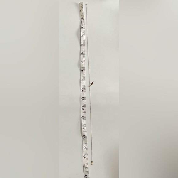 Solid Stamped 10K Yellow Gold Lightning Pendant Bolt Necklace (not 14K) Vintage - Picture 10 of 10